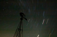 Star Trails and windmill #2