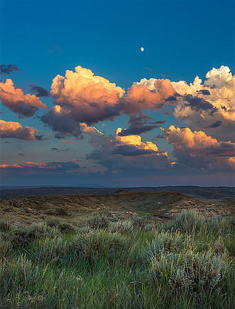 Pumpkin Buttes Through Sage